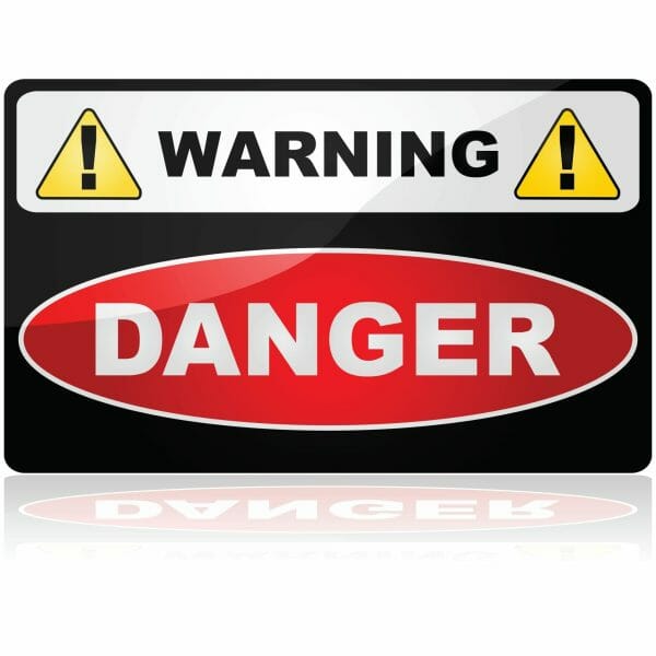 Danger Terminix Warning